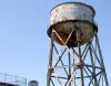 Rusty water tower